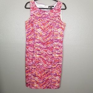 Alex Marie Multicolor Career Sheath Dress Sz 12